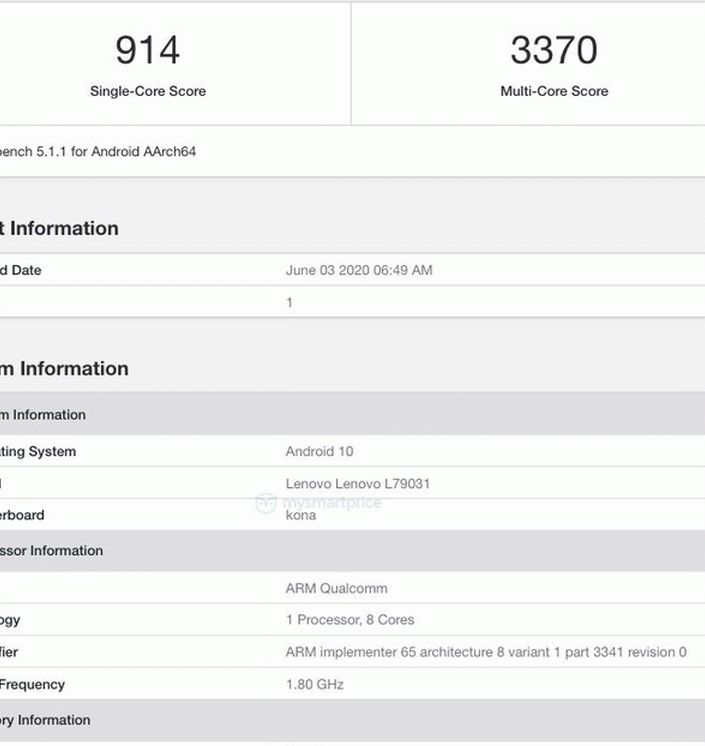 लेनोवो-L79031-Geekbench