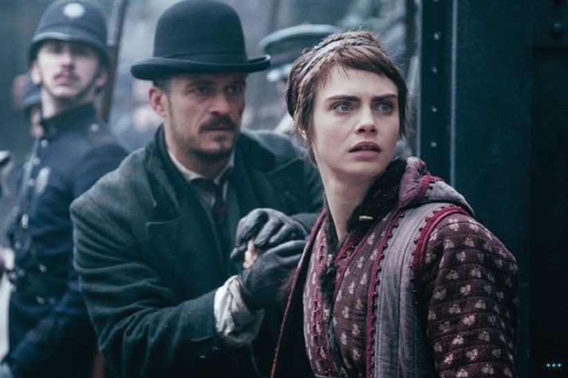 ऑरलैंडो ब्लूम और कारा डेलेविंगने एक मानव जासूस और एक शरणार्थी के रूप में स्टार हैं, क्रमशः कार्निव रो में।